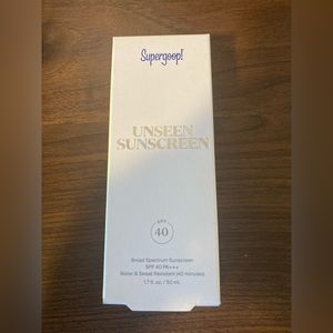BNIB Supergoop! Unseen Sunscreen